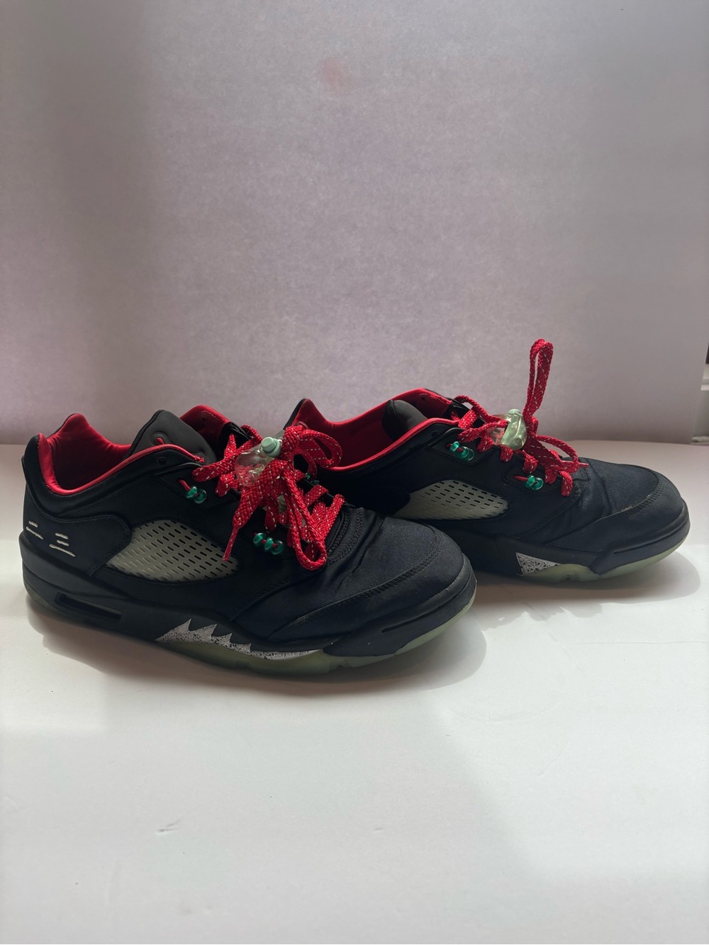 Nike Jordan 5 Retro low - CLOT Jade